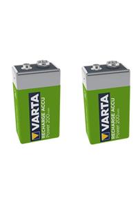 Varta 2 Adet 200mah Ni-mh 9v Ready To Use Şarjlı Pil