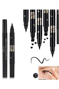 LİZAGOLD Çift Uçlu Kalp Desenli Eyeliner