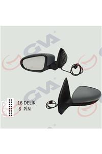 GVA Dıs Dıkız Aynası Sol Elektrıklı Isıtmalı Golf Vı 09  Astarlı + Sınyallı Vm-6197ehpal