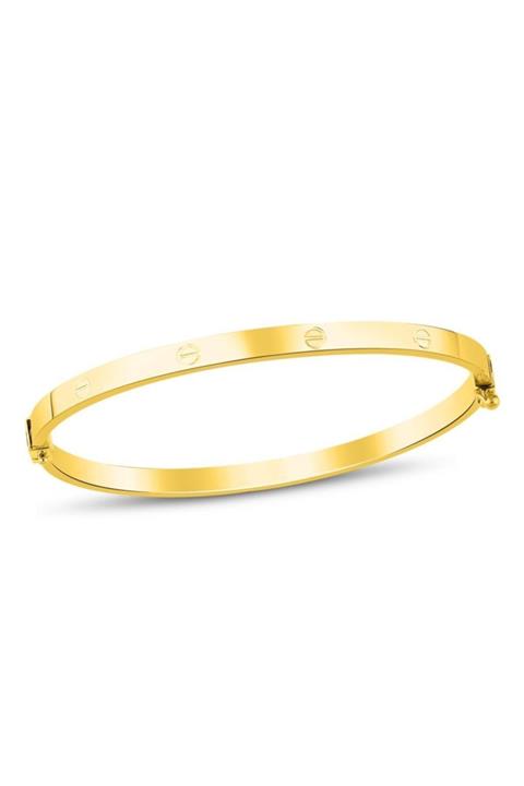 Iryum 22 Ayar Kelepçe Bileklik (kalınlık: 4mm) W2k28006