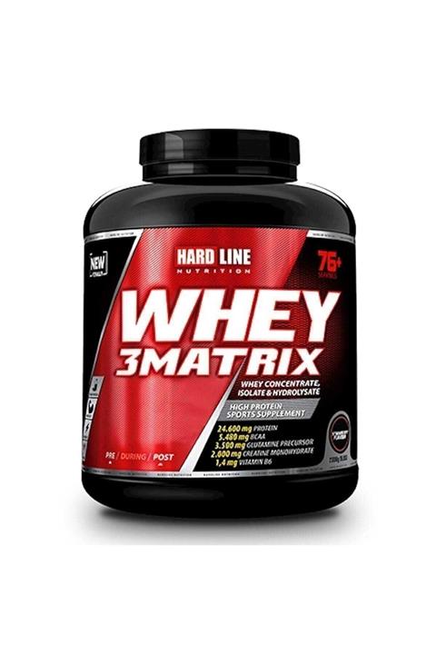 Hardline Whey 3matrix 2300 gr - Çilek Aromalı