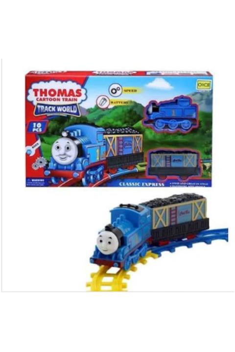 ADEL OYUNCAK Thomas-tomas Tren 10 Parça Tren Seti