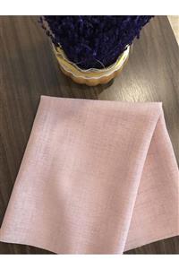 etuval Linen Etamin Punch Ve Pano Kumaşı Pudra 100x80