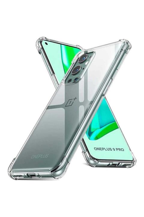 Oneplus One Plus 9 Pro Uyumlu Kılıf Kamera Korumalı Nitro Anti Shock Silikon Şeffaf Yumuşak