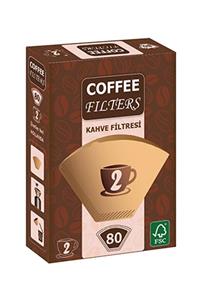 Universal Coffee Filters Filtre Kahve Kağıdı No:2 80'li X 5 Paket