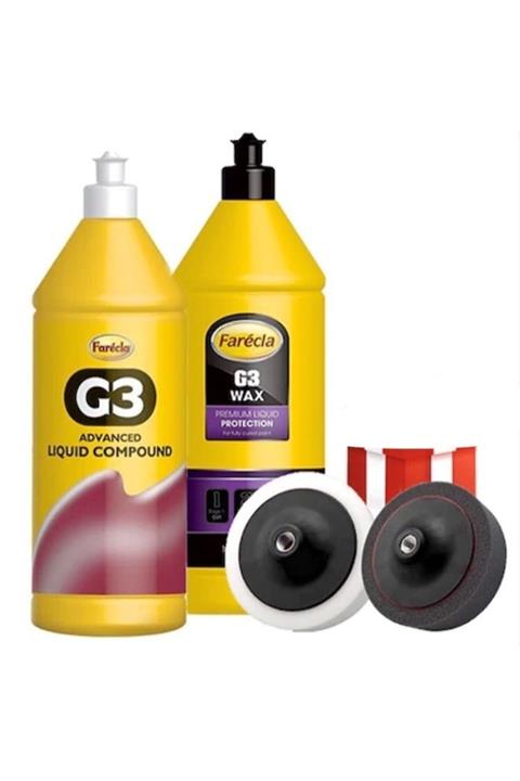 Farecla G3 Pasta 1 Litre + G3 Wax Cila 1 Litre+ Hediyeli Sünger