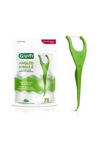 GUM Angled Flossers Açılı Çatallı Diş Ipi 75 Adet