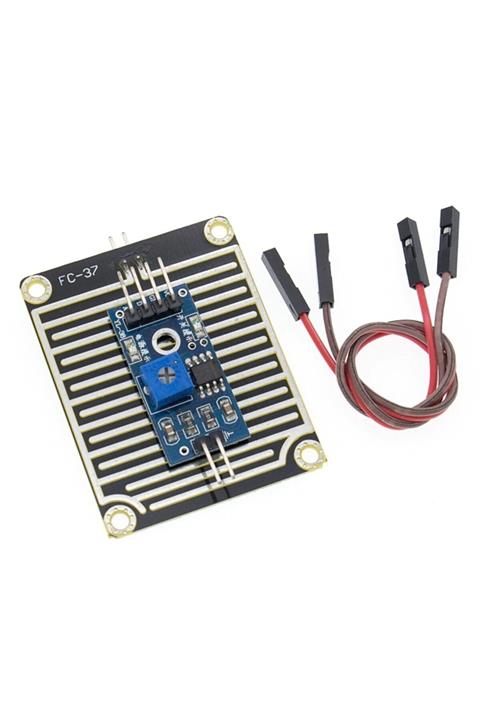 Arduino Kar / Yağmur Damlaları Algılama Sensörü Modülü 3- 5v Hava Modülü Nem Için