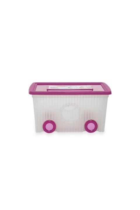 Flora Trendy Tekerlekli Oyuncak Kutusu (40 Lt)