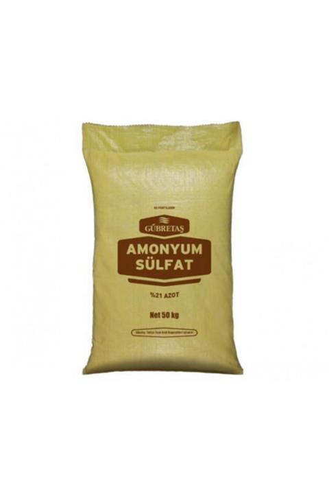 GÜBRETAŞ 50 kg Çim- Sebze- Meyve Gübresi Bitki Coşturan Verim Arttırıcı Amonyum Sülfat Azotlu Şeker Gübre