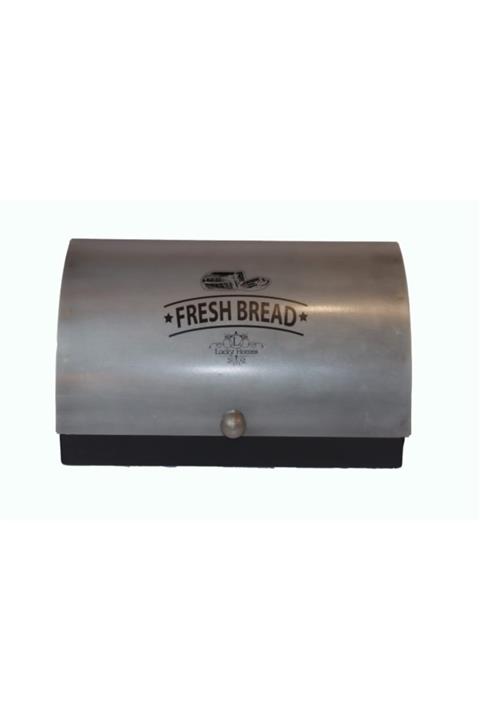 RAK CONCEPT Gri-siyah Ekmek Kutusu