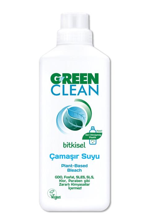 Green Clean Organik Bitkisel Çamaşır Suyu 1000 ml Vegan