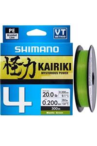 Shimano Kairiki 4 Kat Mantis Green 0,060mm 150 Mt Ip