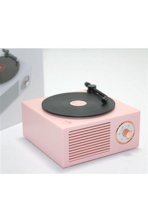 Tina Nostaljik Usb Şarjlı Bluetooth Retro Gramafon Hoparlör