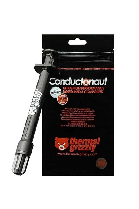 Thermal Grizzly Conductonaut Likit Metal 5gr 73w Yüksek Performanslı Termal Macun