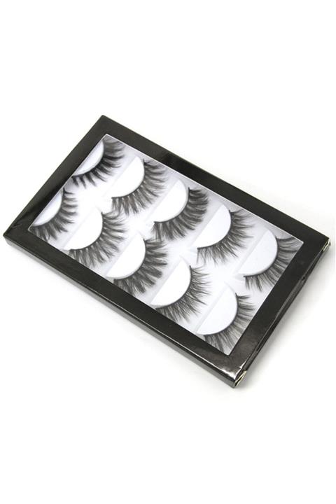 Takmakirpiğim Beşli Ipek Takma Kirpik Set Ve Powerliner Kalem Yapıştırıcı