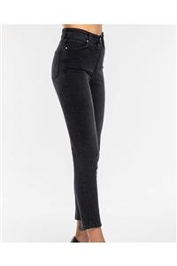 NERMIN Boutique Slim Fit Black Jean Pantolon Cotton