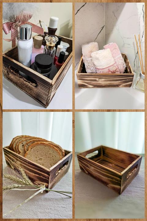 takıntı.co Çok Amaçlı Ahşap Kutu