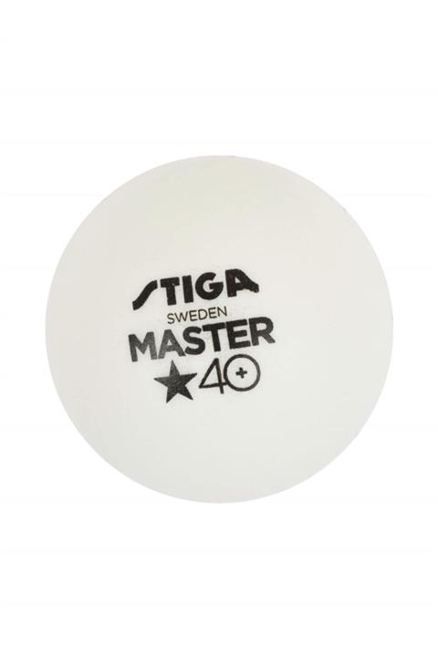 STIGA 1111-2410 - Master 6lı Masa Tenisi Pinpon Topu