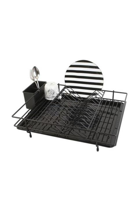 vomex Tezgah Üstü Bulaşıklık Tabaklık Siyah Yeni Model