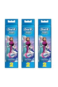 OralB Stages Power Frozen Diş Fırçası Yedeği 2 Li X 3 Adet