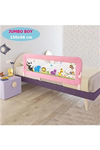 Evokids Animals (150x68 Cm) Jumbo Yatak Bariyeri - Pembe