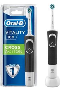 OralB Vitality 100 Quadrant Timer Şarjlı Diş Fırçası Black