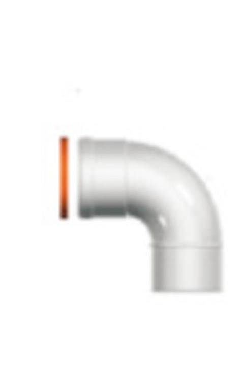 Vaillant Hermetik Şofben Orjinal 90° Kapalı Dirsek Logolu