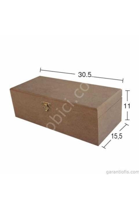 İstanbul Hobi Ahşap Kutu (mdf) Obje Ku340