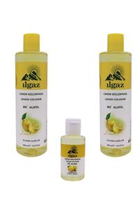 ILGAZ Klasik Limon Kolonyası 2 X 400 ml + 50 ml Çanta Boy