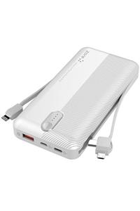 dijimedia Zore Zr-2014 Powerbank 20000 Mah Ultra Hızlı Şarj  Dahili Kablo Type-c - Micro - Iphone