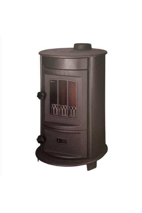 Sürel Mini Yuvarlak Şömine Soba