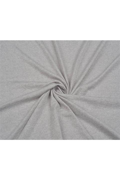 Kumaş Fırsatı Açık Gri Süper Soft Pamuklu Örme Kumaş