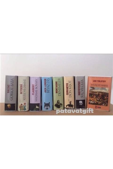 Patavat Kitap Baskılı Metal Kumbara Dünya Klasikleri