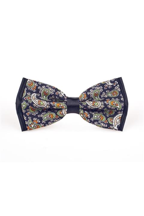 SEVEN ARMA Erkek Siyah Rengi Mosselle Ipek Papyon