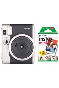 Fujifilm Instax Neo 90 Classic Siyah Fotoğraf Makinesi Ve 20'li Mini Film