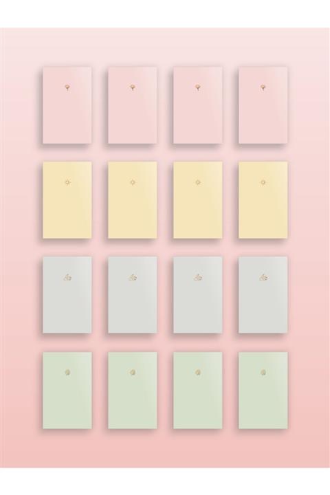 AKILLICA Notebook 16'lı Defter Seti Pastel Defter Seti