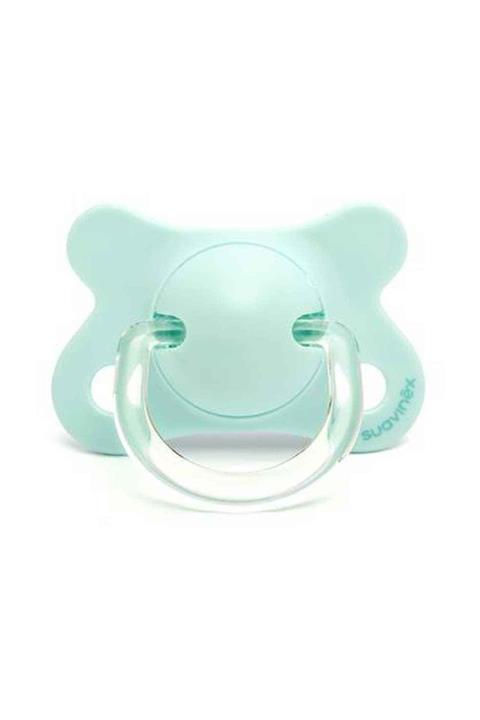 Suavinex Fusion Ortodontik Silikon Emzik -2/4 Ay Mavi