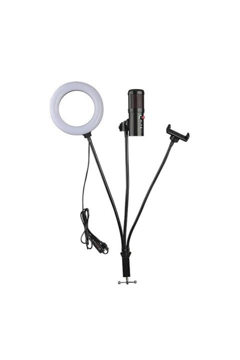 WellSound A6s-a Uzaktan Eğitim-yayıncı Mikrofon Seti