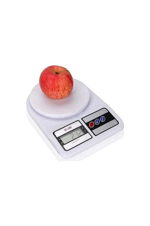 Vip Home Concept Dijital Mutfak Tartısı Lcd Ekranlı Pilli Hassas Elektronik Mutfak Terazisi 10 Kg Kapasiteli