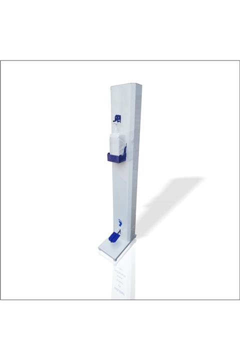 M3DECORİUM Dengeli Sağlam Ağır Garantili Ayak Pedallı El Dezenfekte Dezenfektan Pompası Aleti Dolabı Kutusu