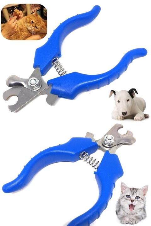Markafox Pratik Kullanışlı Evcil Hayvan Tırnak Makası Yeni Model Mavi