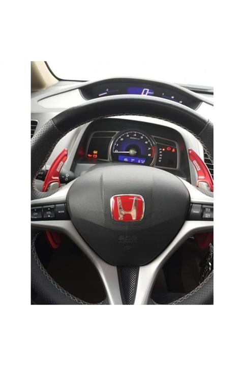Honda Civic Fd6 2006-2011 Kırmızı Direksiyon Logosu Amblem