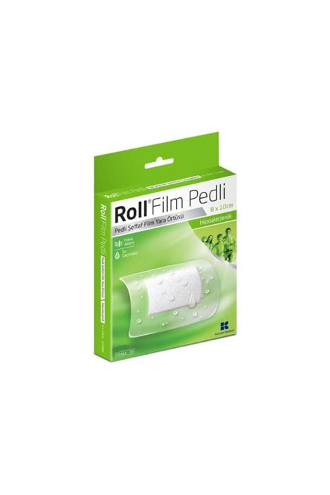 Roll Film Pedli 8x10 Cm 50li Steril Yara Örtüsü Su Geçirmez