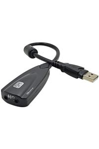 Ancheyn 7.1 Usb Ses Kartı 12 Kanal 5hv2 Destekli Audıo Çevirici Dönüştürücü Harici Mikrofonlu 4687