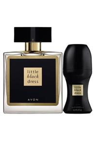 AVON Little Black Dress Edp 50 ml Kadın  +  Little Black Dress 50 ml Kadın Rollon MPACK1098