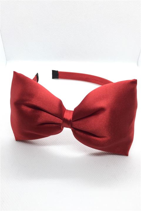 Çınar Aksesuar Hamile Lohusa Tacı - Kırmızı Fiyonk Lohusa Taç