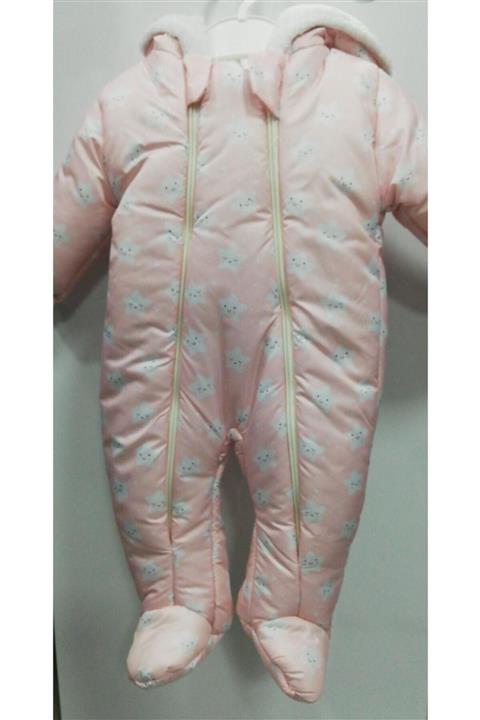 Lina Baby Kız Bebek Pembe Astronot Tulum