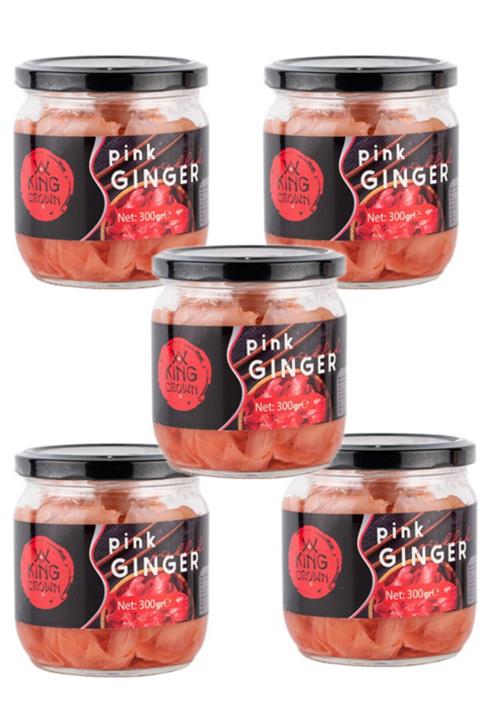 King Crown Zencefil Turşusu Pembe 300 Gr Adet 5