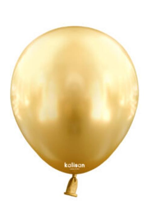 Kalisan 5'' 12,5 Cm Krom Balon Gold 50 Adet